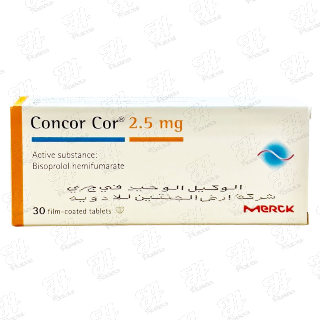 كونكور كور 2.5 مجم ارضي الجنتين