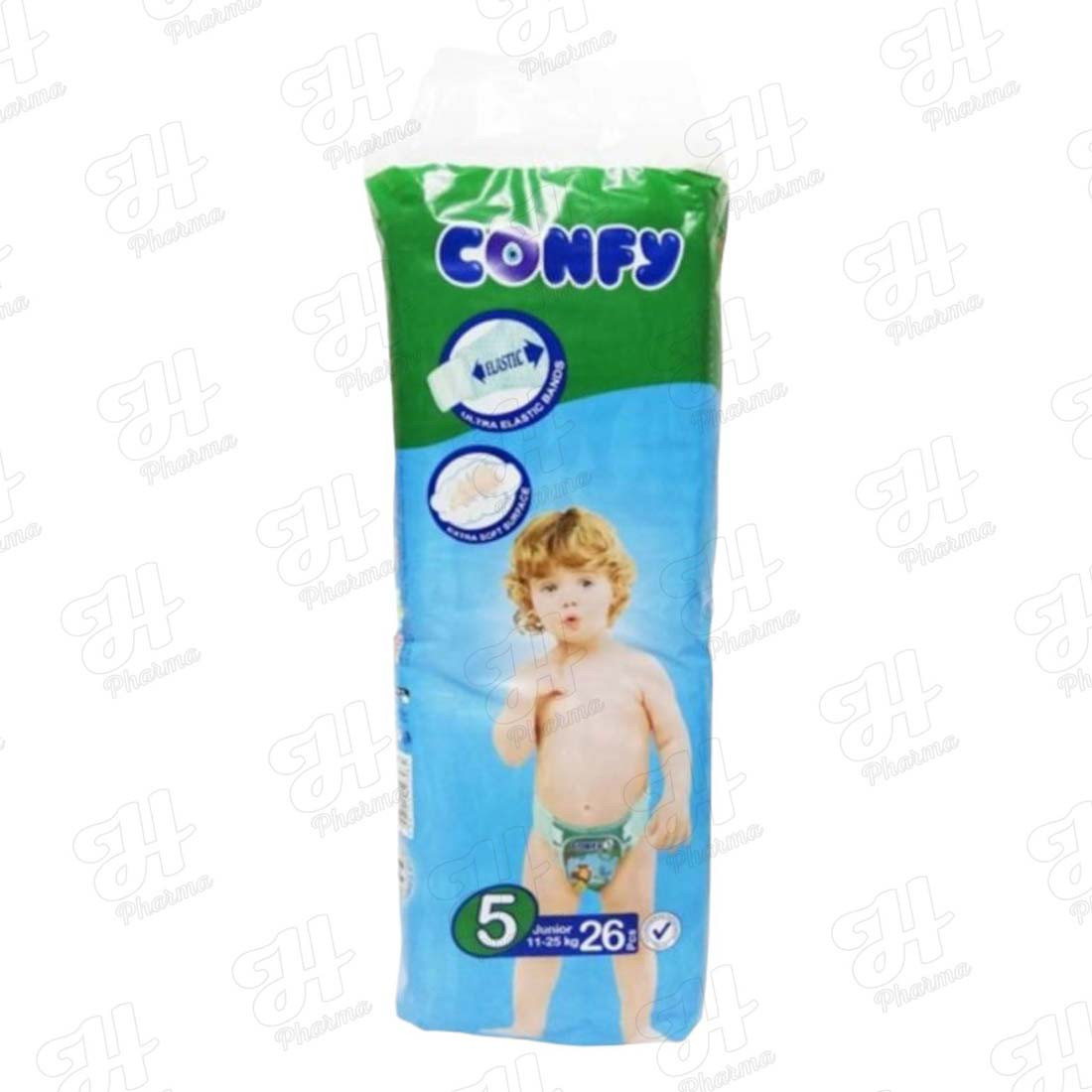 حافظات كونفي جينيور رقم خمسه سوبر 1*26
