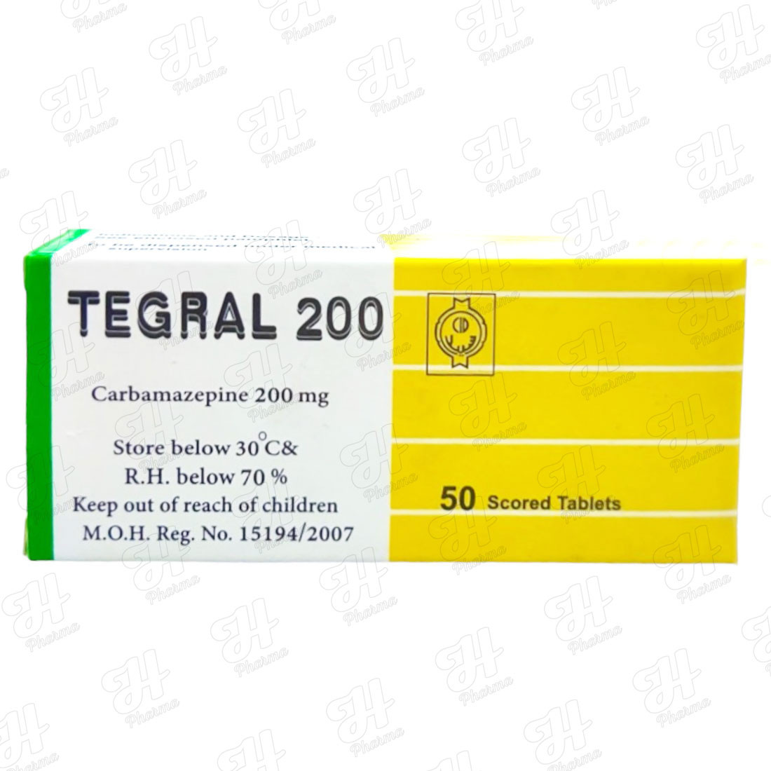 تيجرال - 200 مجم - 50 قرص