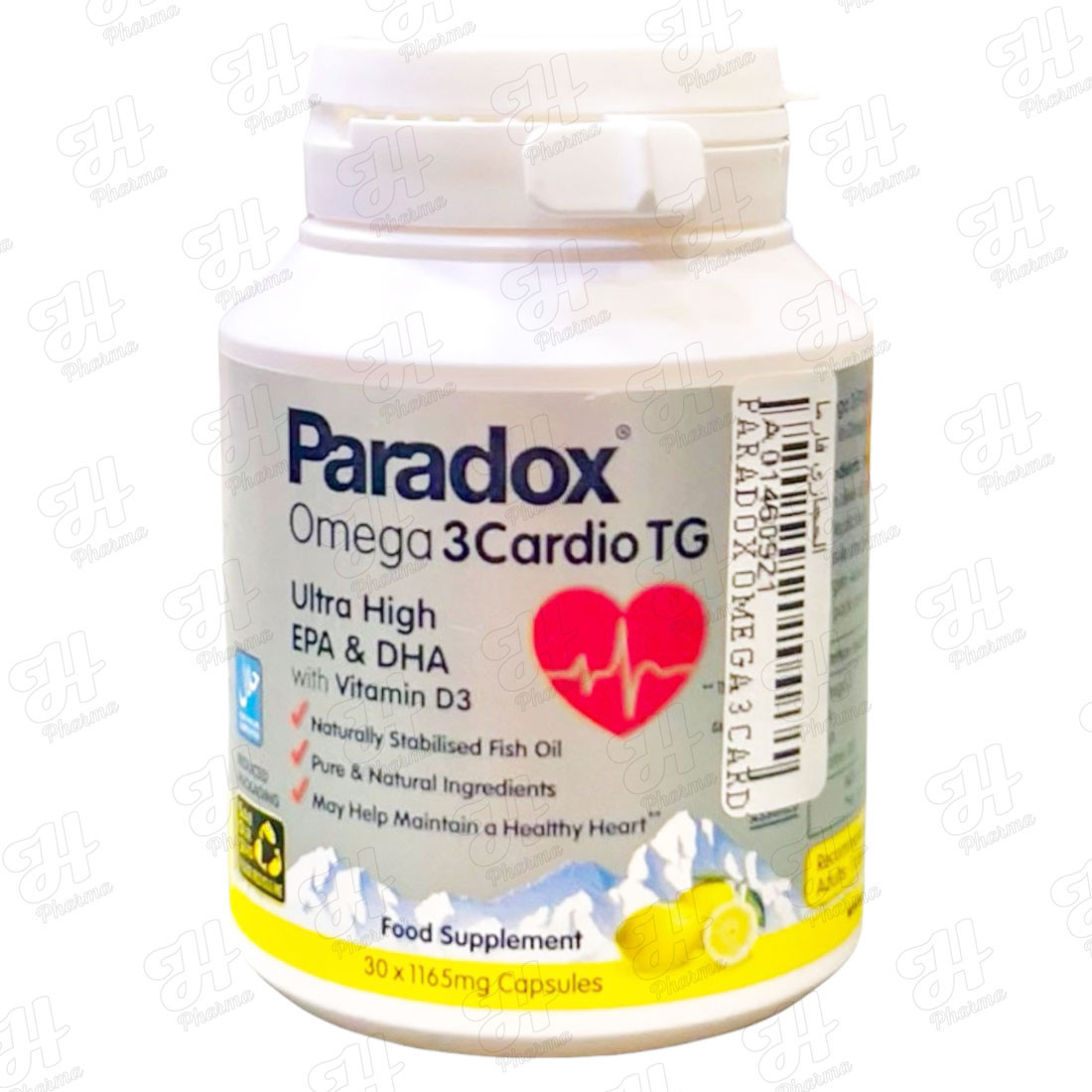 PARADOX OMEGA 3 CARDIO TG - 775MG - مدينة سام