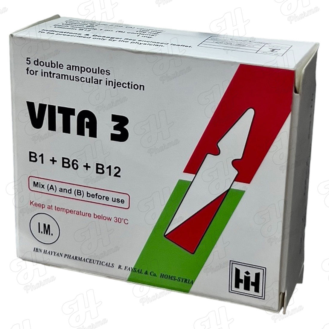 فيتا 3 ب1+ب6+ب12