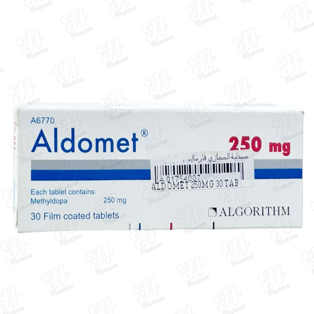 Aldmoet ALDOMET 250MG 30 TAB