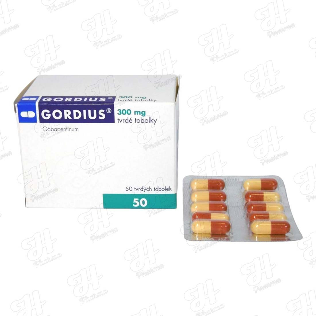 جورديوس 300 مجم 50 كبسولة